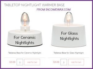 scentsy tabletop mini warmer base