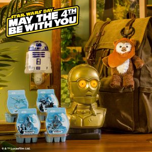 Star wars and Mandalorian Scentsy